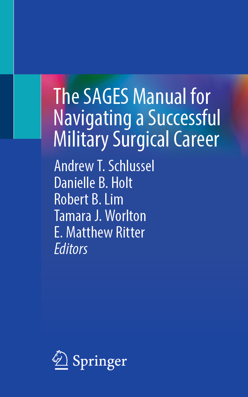 Cover The SAGES Manual for Navigating a Successful Military Surgical Career