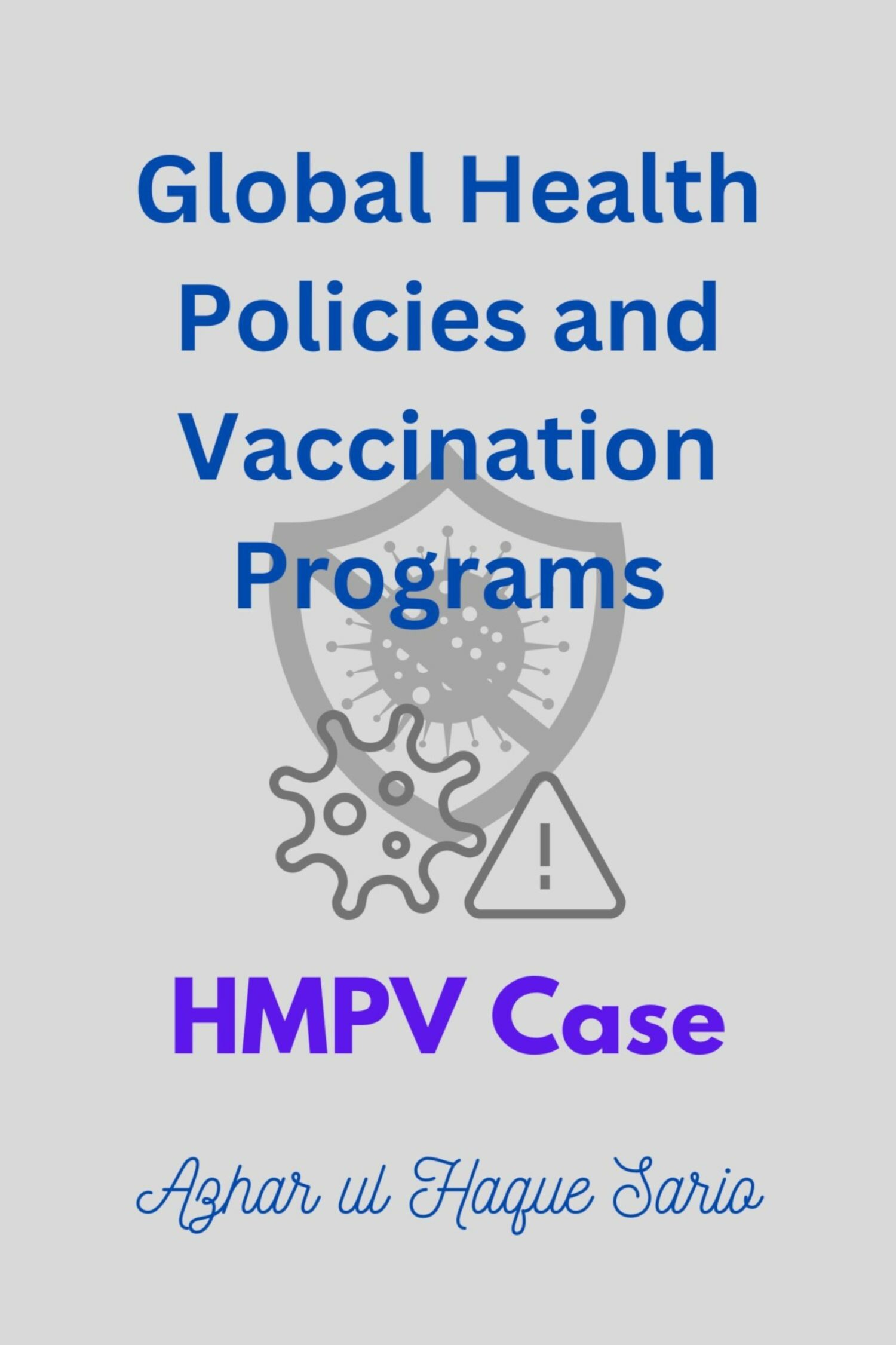 Cover Global Health Policies and Vaccination Programs HMPV Case