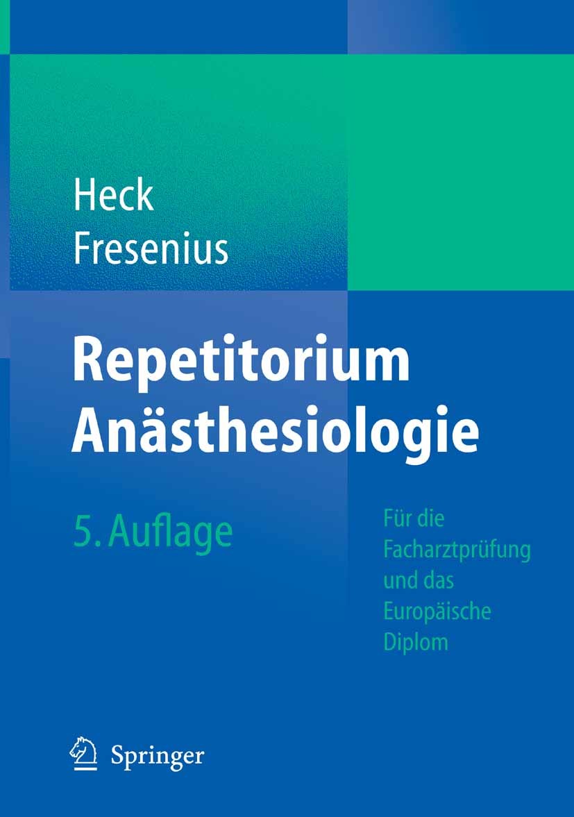 Cover Repetitorium Anästhesiologie