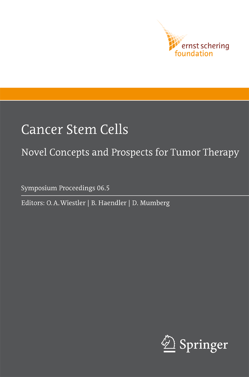 Cover Cancer Stem Cells