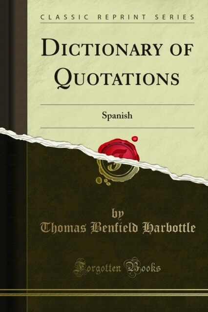 Cover Dictionary of Quotations