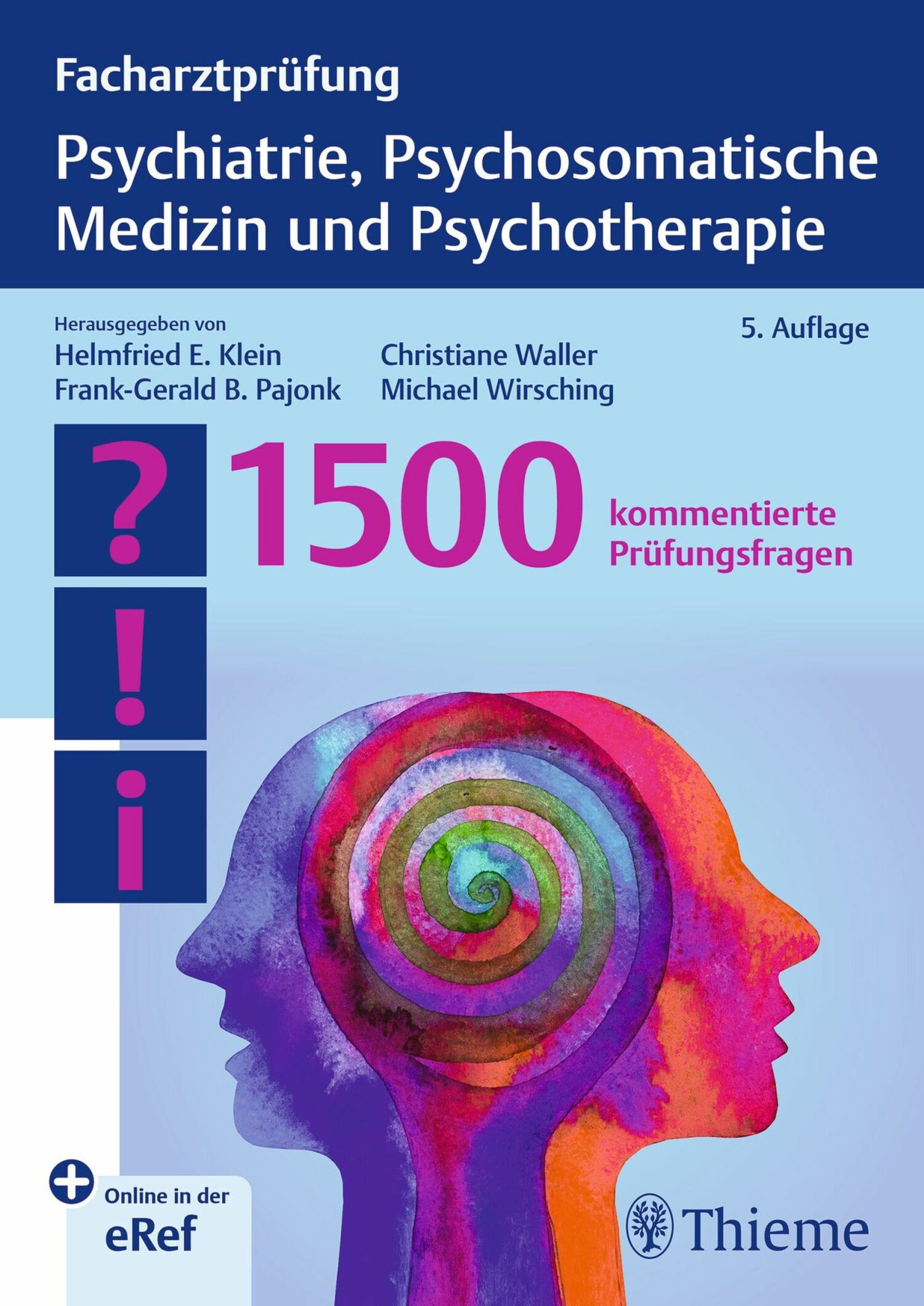 Cover Facharztprüfung Psychiatrie, Psychosomatische Medizin und Psychotherapie