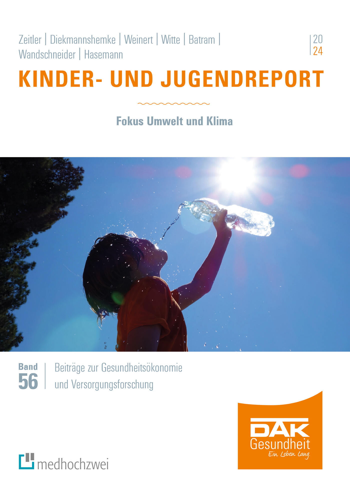 Cover Kinder- und Jugendreport 2024