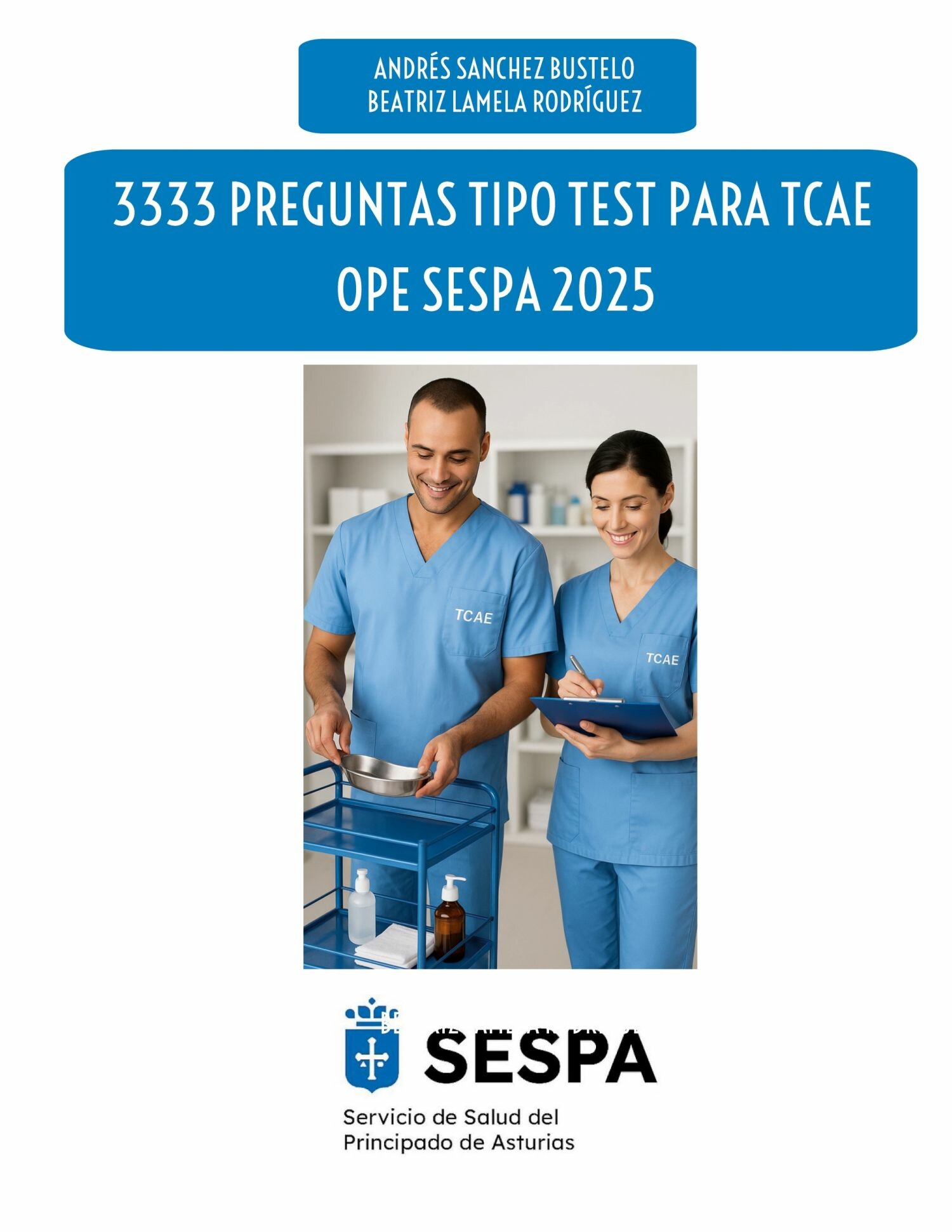 3333 preguntas de test para TCAE