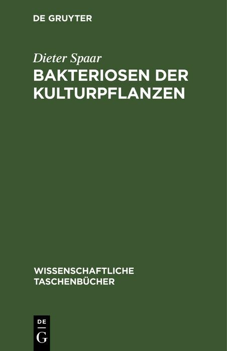 Cover Bakteriosen der Kulturpflanzen