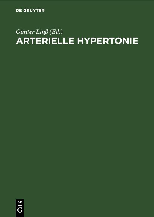 Cover Arterielle Hypertonie