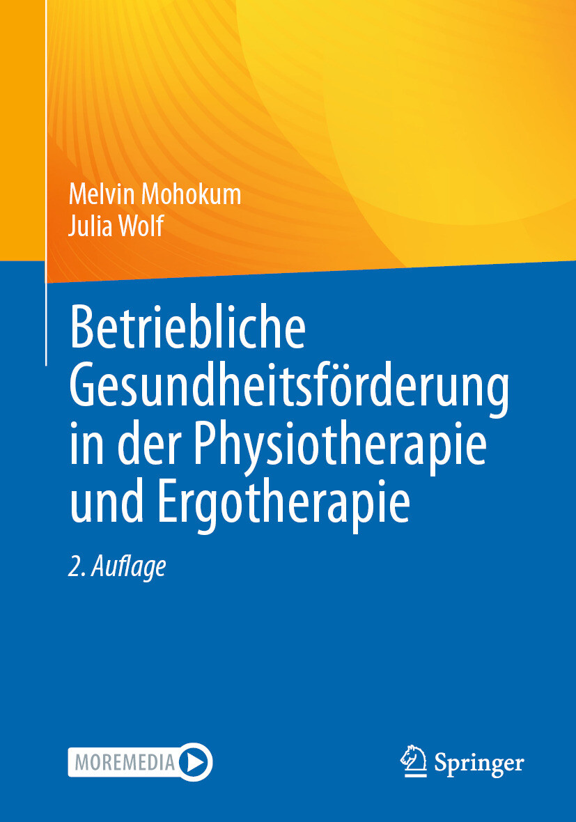 Cover Betriebliche Gesundheitsförderung in der Physiotherapie und Ergotherapie