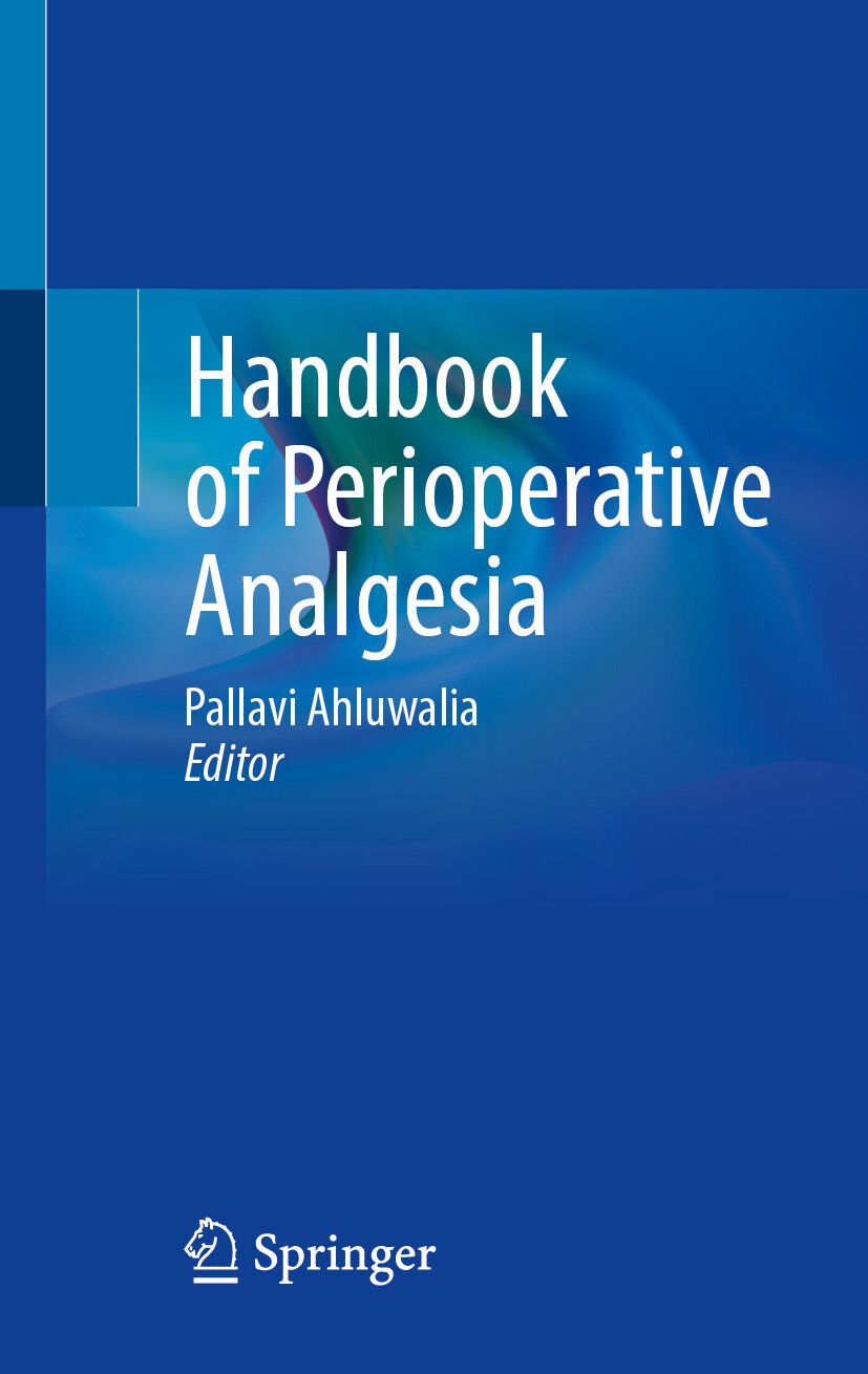 Cover Handbook of Perioperative Analgesia