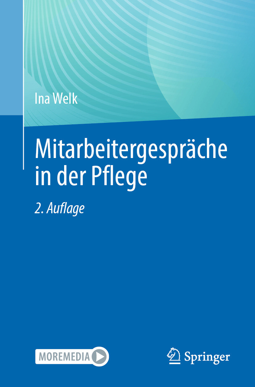 Cover Mitarbeitergespräche in der Pflege