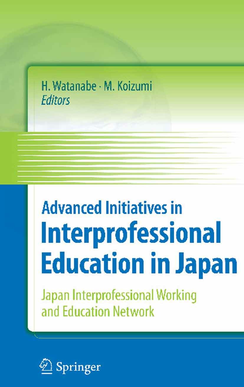 Cover Advanced Initiatives in Interprofessional Education in Japan