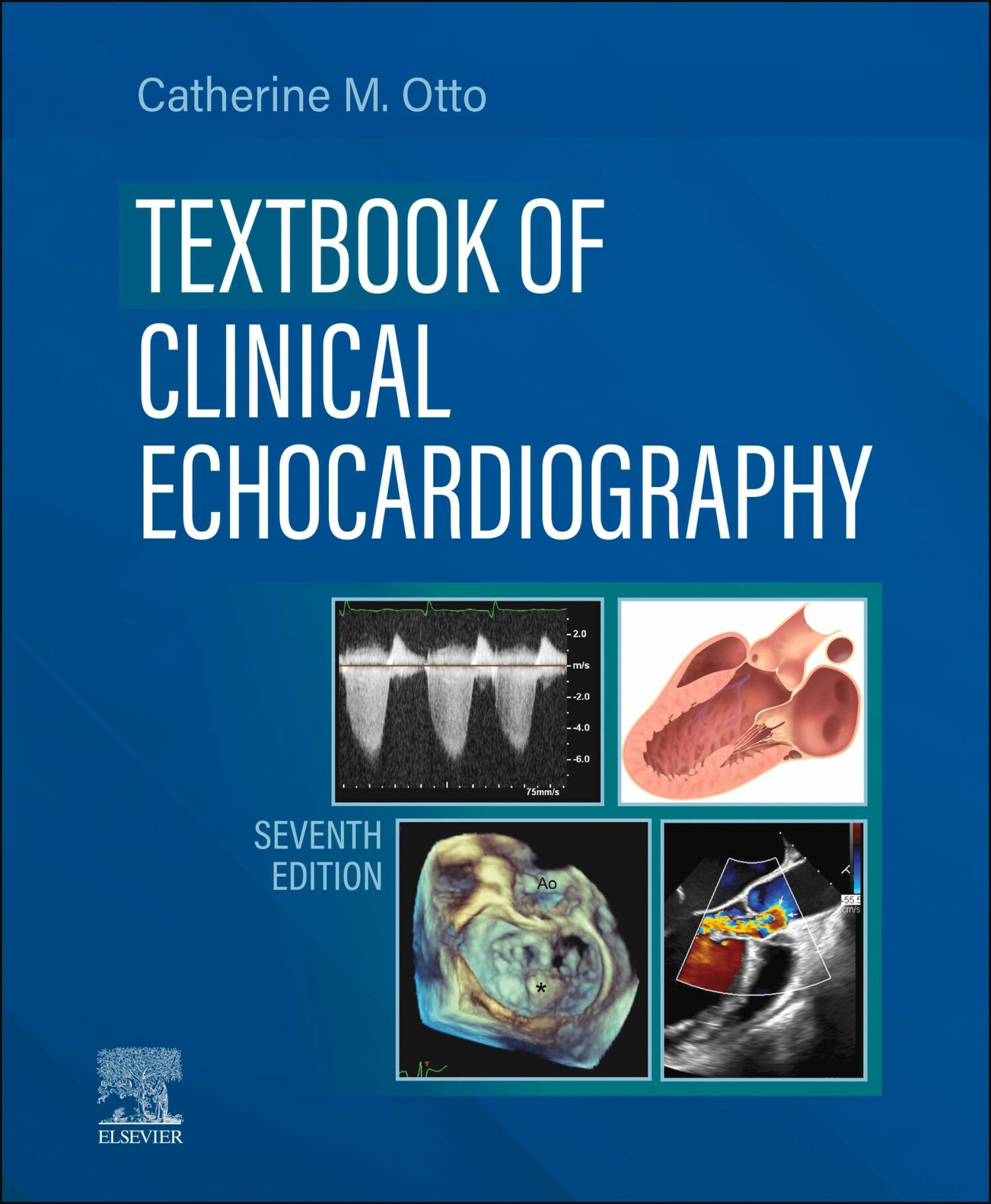 Cover Textbook of Clinical Echocardiography E-Book