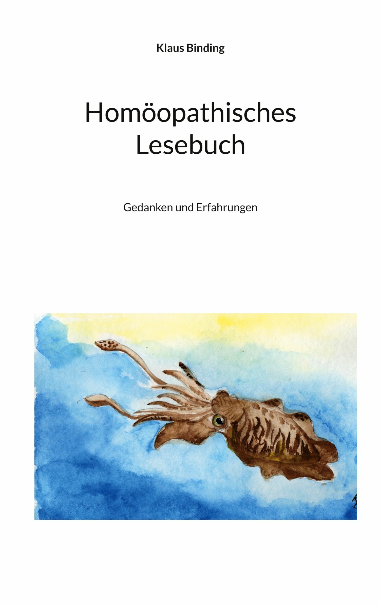 Cover Homöopathisches Lesebuch