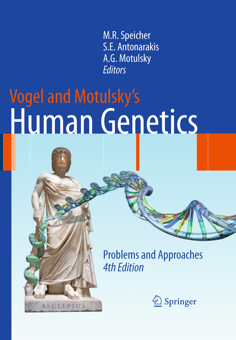 Cover Vogel and Motulsky's Human Genetics