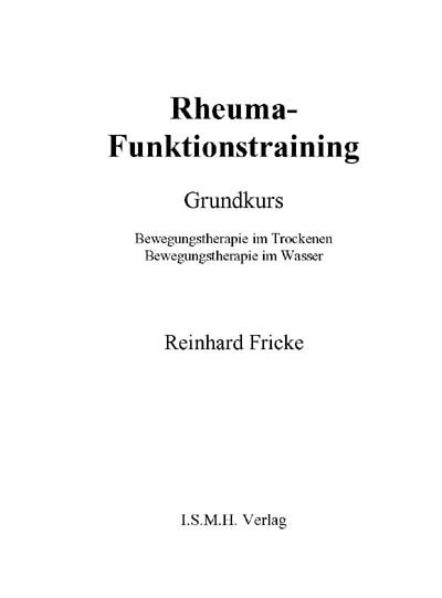Cover Rheuma-Funktionstraining