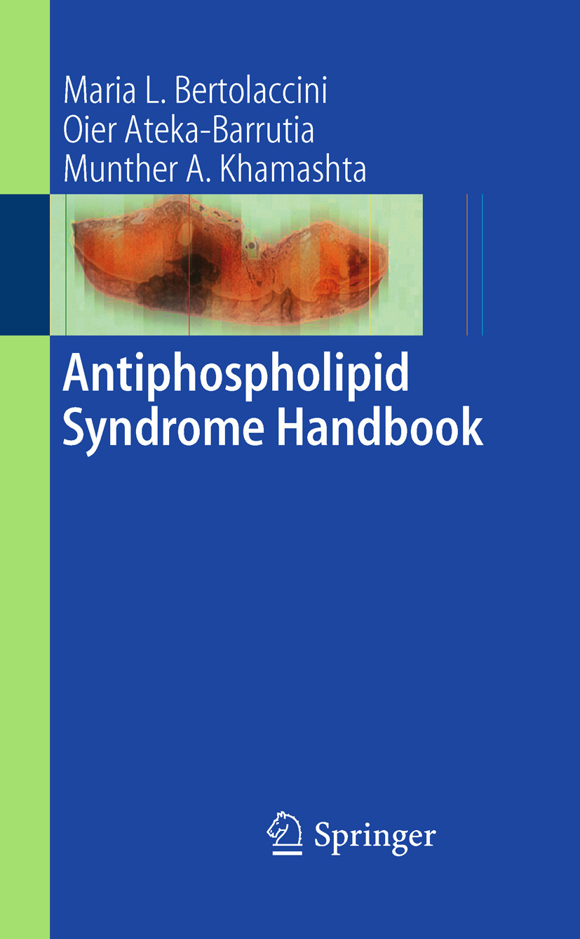 Cover Antiphospholipid Syndrome Handbook