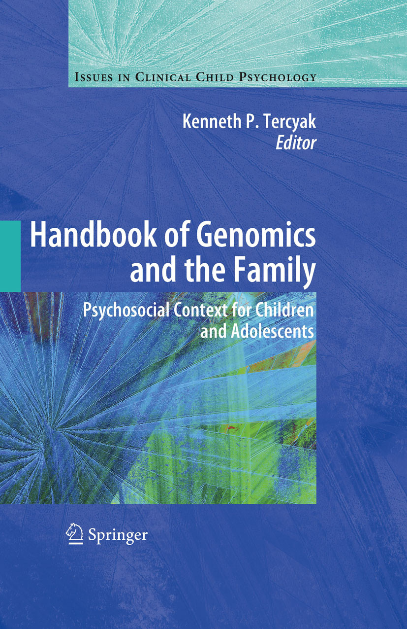 Cover Handbook of Genomics and the Family