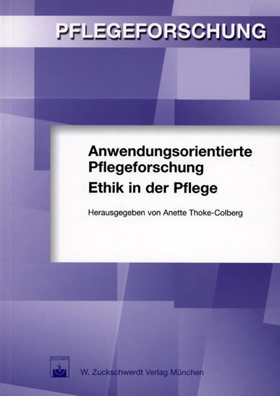 Cover Anwendungsorientierte Pflegeforschung