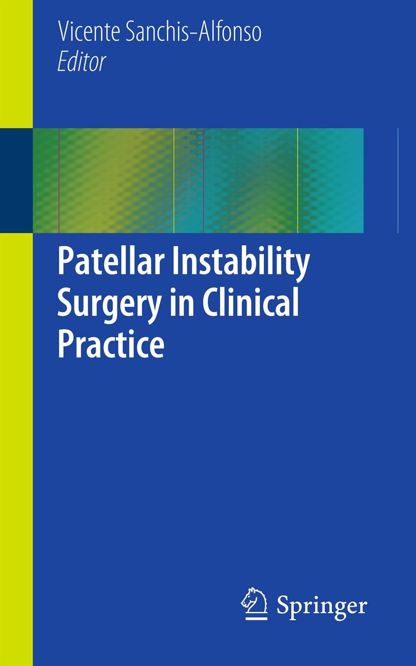 Cover Patellar Instability Surgery in Clinical Practice