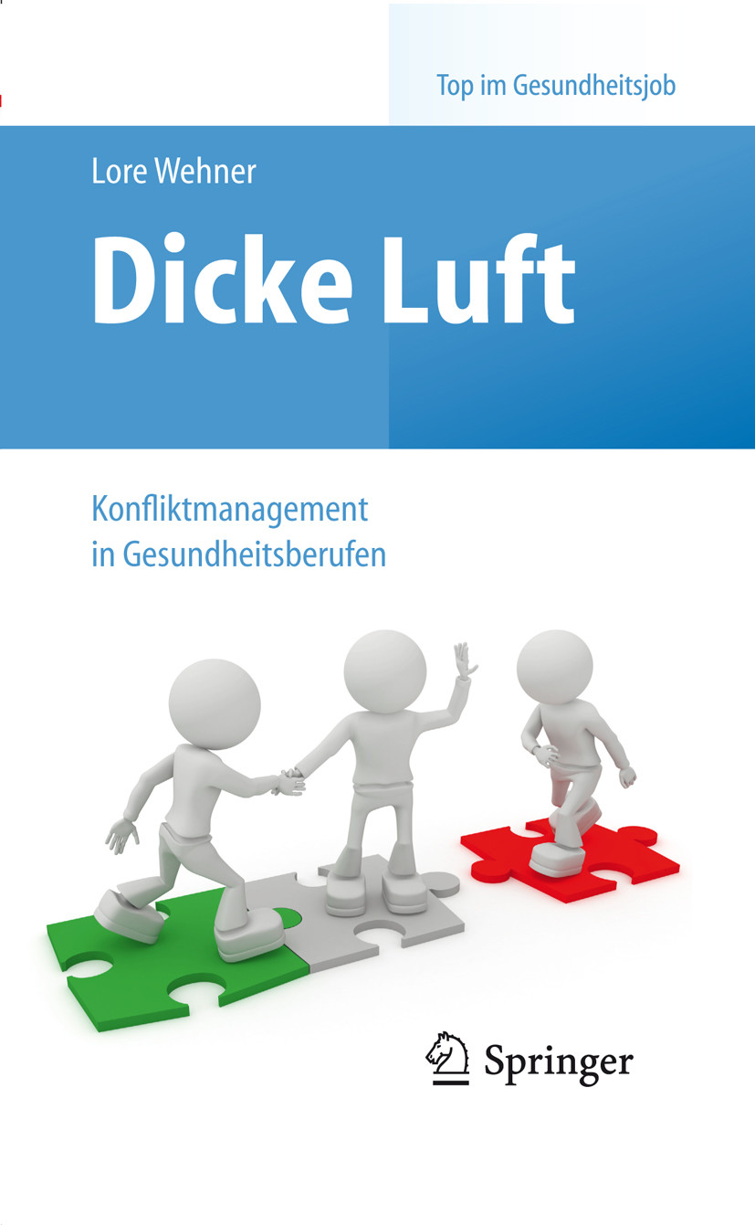 Cover Dicke Luft - Konfliktmanagement in Gesundheitsberufen