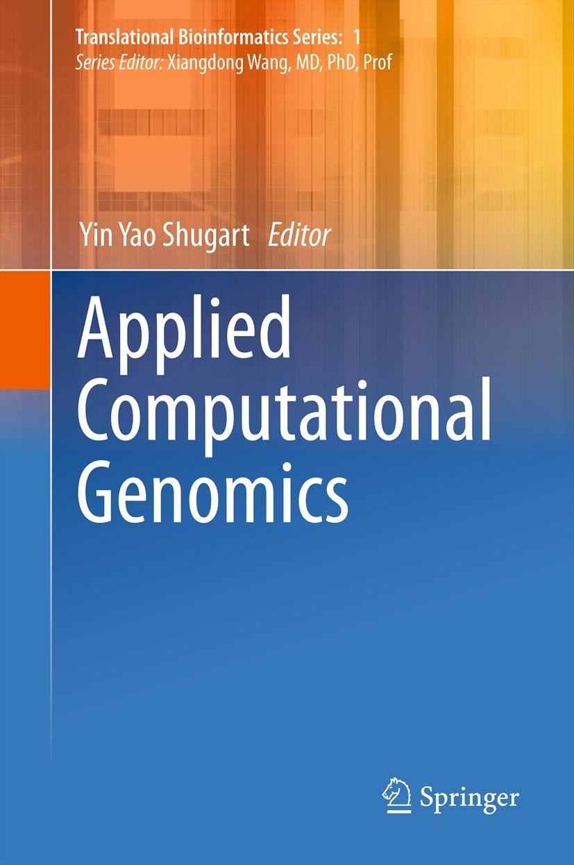 Cover Applied Computational Genomics