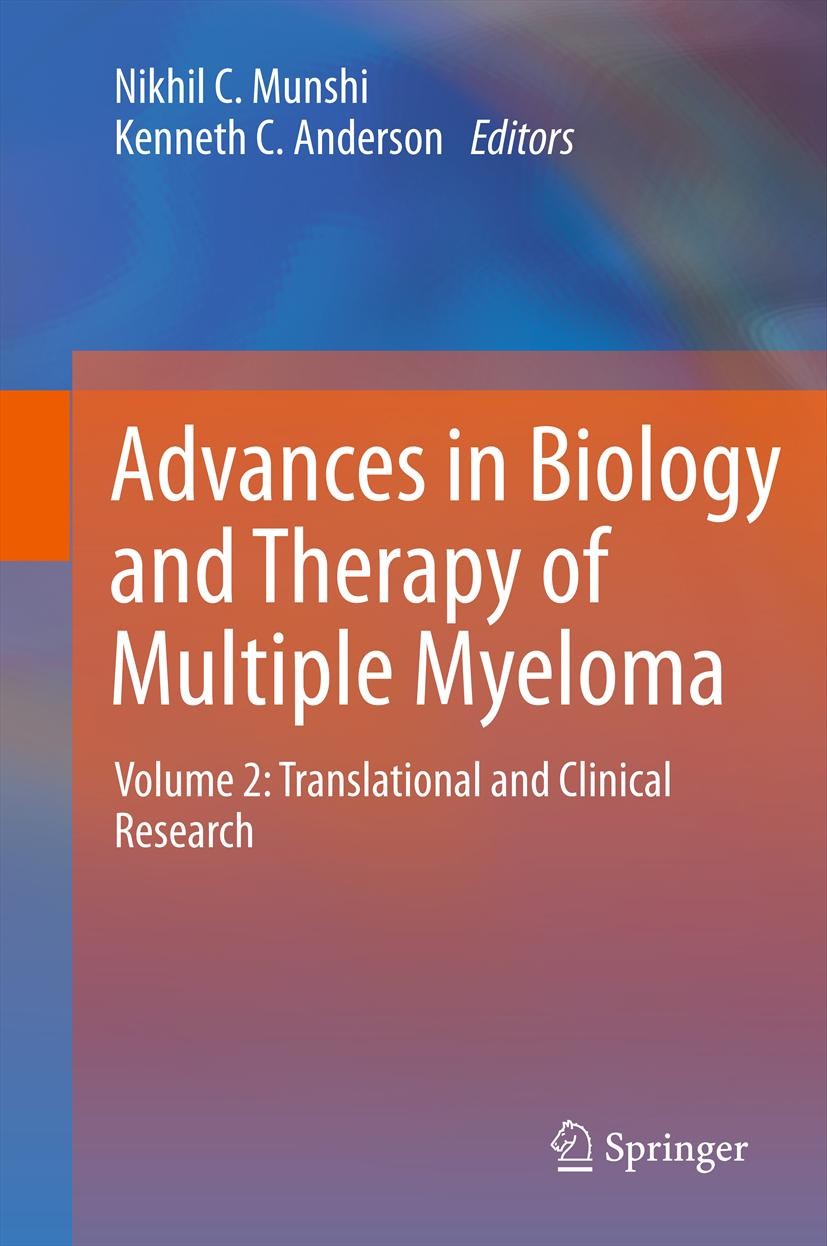 Cover Advances in Biology and Therapy of Multiple Myeloma