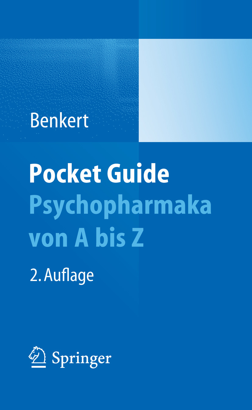 Cover Pocket Guide Psychopharmaka