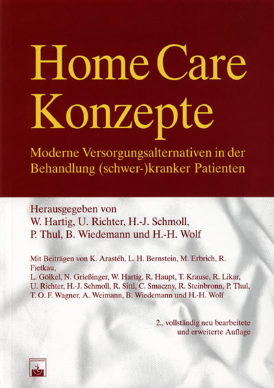 Cover Home Care-Konzepte: Moderne Versorgungsalternativen in der Behandlung chronisch (schwer-)kranker Patienten