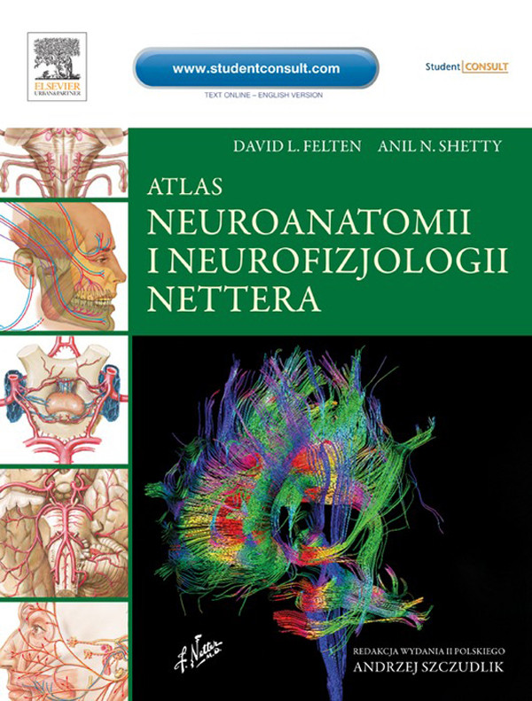 Cover Atlas neuroanatomii i neurofizjologii Nettera, wyd. II
