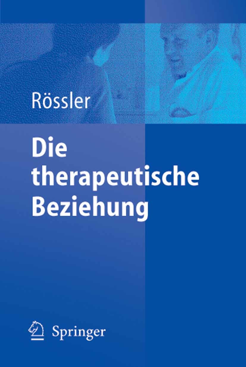 Cover Die therapeutische Beziehung
