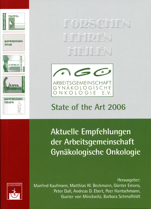 Cover Aktuelle Empfehlungen der Arbeitsgemeinschaft Gynäkologische Onkologie