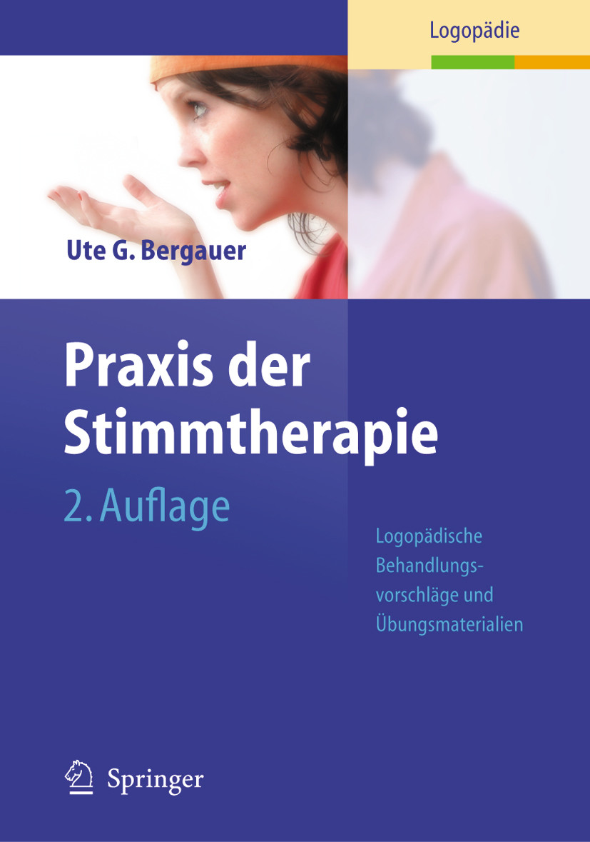 Cover Praxis der Stimmtherapie