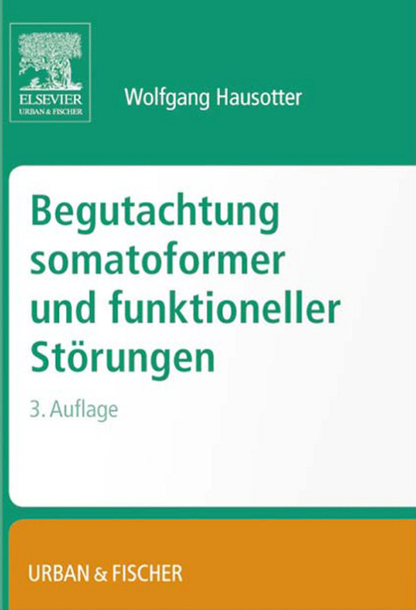 Cover Begutachtung somatoformer und funktioneller Störungen