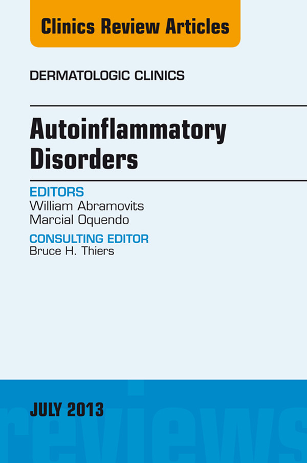 Cover Autoinflammatory Disorders, an Issue of Dermatologic Clinics,