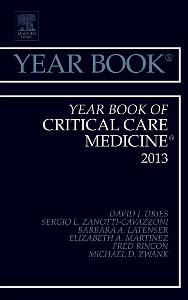 Cover Year Book of Critical Care 2013,