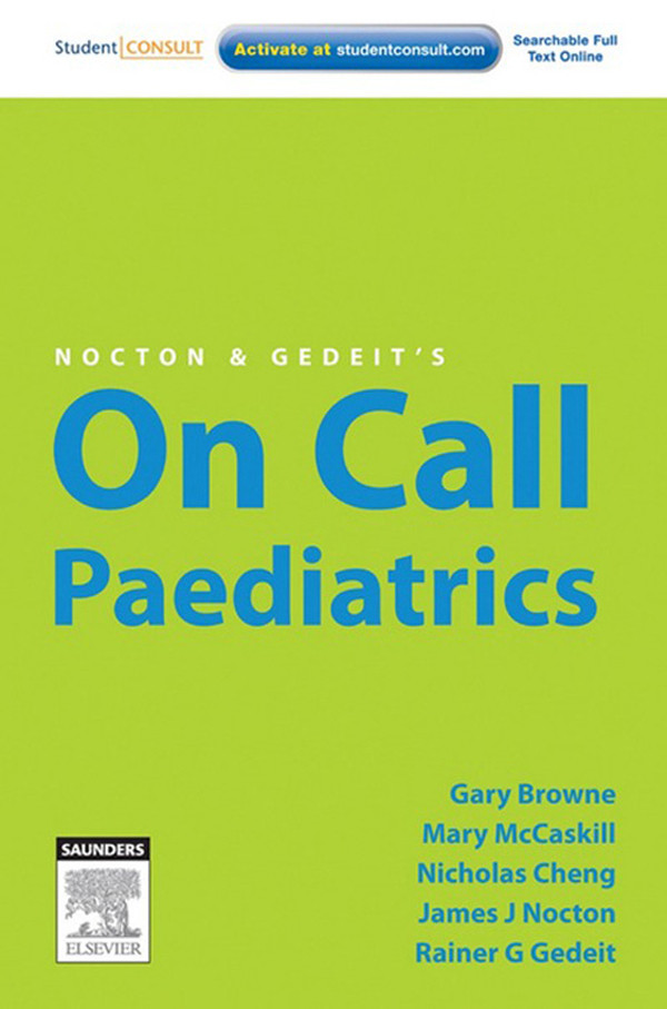 Cover Nocton & Gedeit's On Call Paediatrics - E-Book