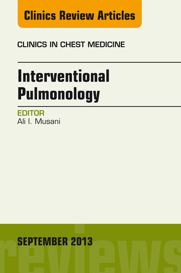 Cover Interventional Pulmonology, An Issue of Clinics in Chest Medicine,