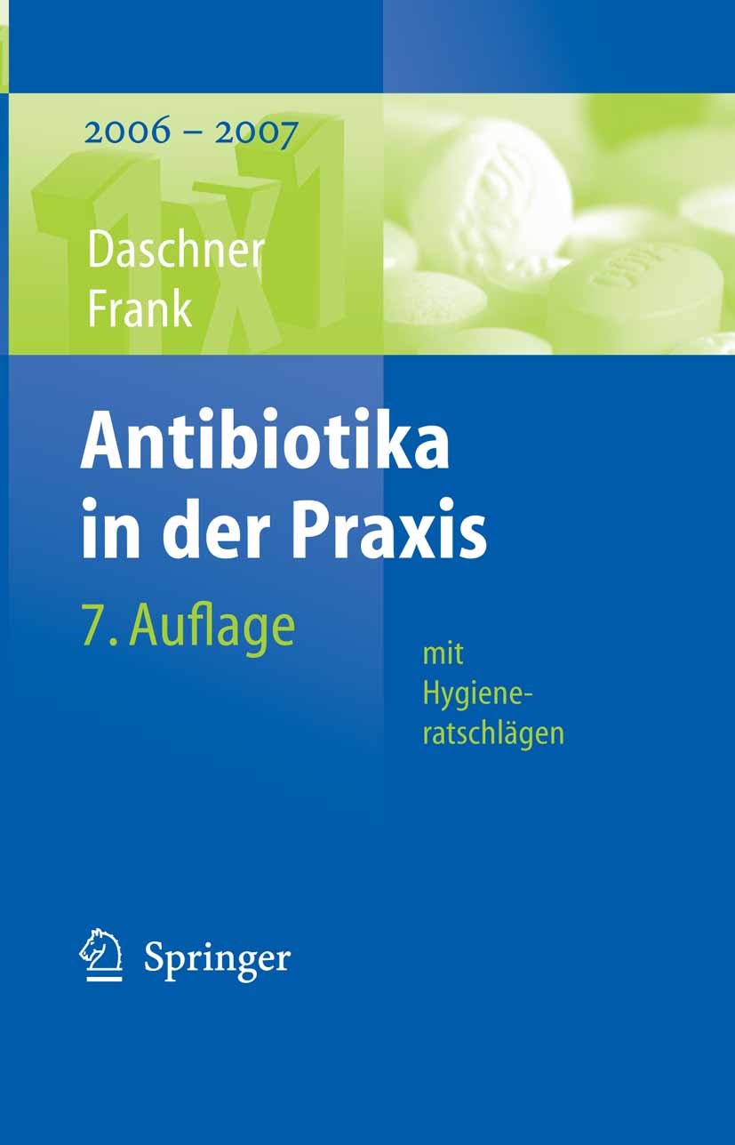 Cover Antibiotika in der Praxis mit Hygieneratschlägen