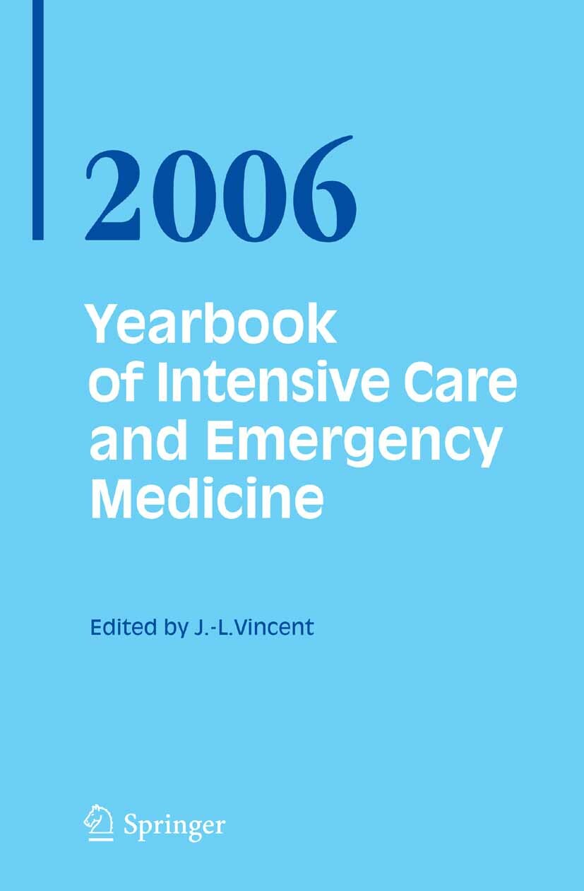Cover Yearbook of Intensive Care and Emergency Medicine 2006