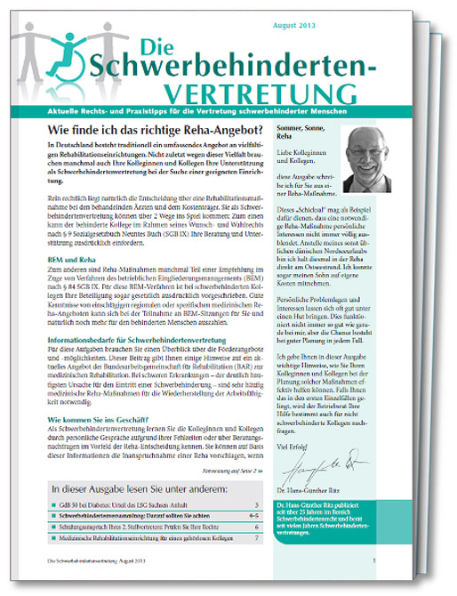 Informationsdienst "Die Schwerbehindertenvertretung"