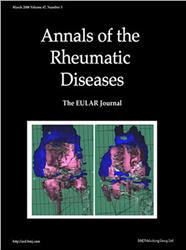 Cover Annals of the Rheumatic Diseases
