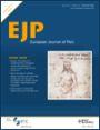 Cover European Journal of Pain