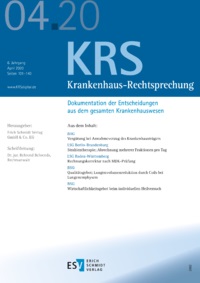 Krankenhaus-Rechtsprechung KRS