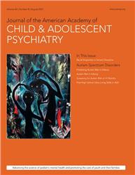 Cover Journal of the American Academy of Child & Adolescent Psychiatry