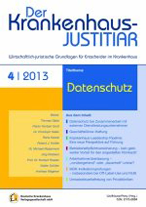 Der Krankenhaus-Justitiar