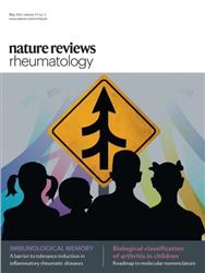 Cover Nature Reviews Rheumatology