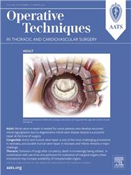 Cover Operative Techniques in Thoracic and Cardiovascular Surgery