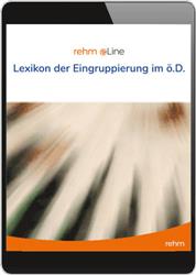 Cover Lexikon der Eingruppierung (Online-Datenbank)