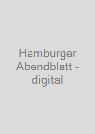 Hamburger Abendblatt - digital