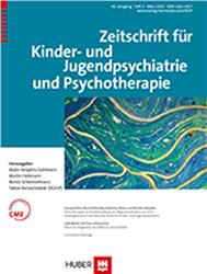Cover Zeitschrift für Kinder- und Jugendpsychiatrie und Psychotherapie