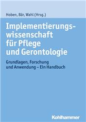 Cover Implementierungswissenschaft für Pflege und Gerontologie